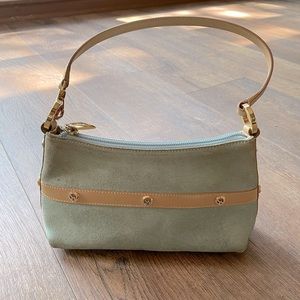 Authentic St John Turquoise Suede Bag